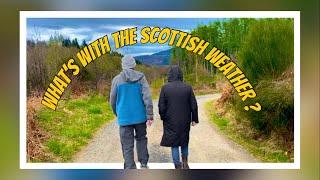 Scottish Weather AprilMay 2023  Solo Bro Vlog.