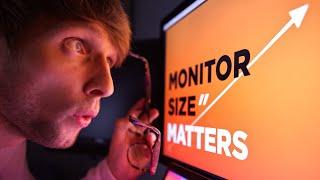 Whats the BEST MONITOR SIZE? Choose wisely.