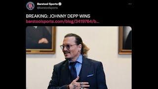 JOHNNY DEEP WINS