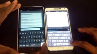 Nokia Lumia 1320 VS Samsung Galaxy Note 3