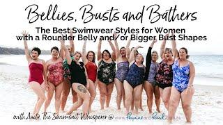 The Best Swimwear for a Larger Bust and Rounder Belly Shapes Including Plus Size