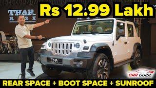 Mahindra Thar Roxx 5 Door SUV Full Walkaround - Price - Safety - Interior  Drive Review Soon 