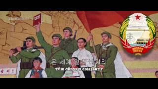 Kuzey Kore milli marşı - National anthem of North Korea 애국가 Türkçe altyazılı