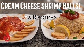 Cream Cheese Shrimp Balls  2 Easy Cheesy Recipes