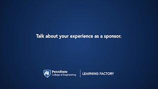 Talk about your experience as a sponsor