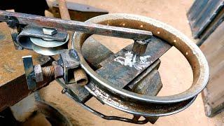 Learn how to make a circular iron bending tool