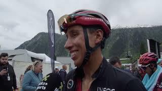 Egan Bernal - Entrevista en la llegada - Etapa 6 - Tour de Suisse 2024