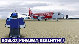 GAME ROBLOX PESAWAT PALING REALISTIS ?  Roblox Project Flight Indonesia