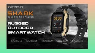 Fire boltt shark smartwatch unboxing video.