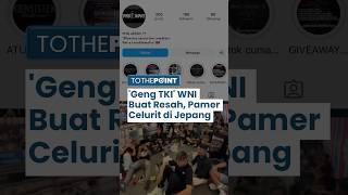 Geger Warga Indonesia Bentuk Geng TKI di Osaka Jepang Posting Video Bawa Clurit Ini Kata Kemlu