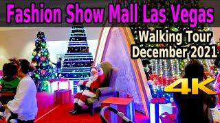 FASHION SHOW MALL LAS VEGAS WALKING TOUR 4K