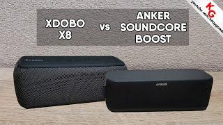  XDOBO X8 VS ANKER SOUNDCORE BOOST. Сравнение Bluetooth колонок ANKER и XDOBO