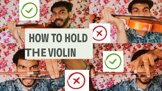 How to Hold the Violin and Bow like a Pro in Malayalam വയലിൻ വായിക്കാo l Violinist Sibin l V4 Violin