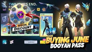 Buying June month Booyah Pass  June Booyah Pass Unlock  FF New Event Today  Free Fire New Event