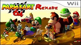 Mario Kart 64 Remade v3.0 - Mod of Mario Kart Wii Nintendo Wii