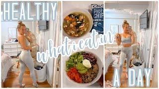 Healthy What I Eat in a Day  Quick & Easy Meals at Home