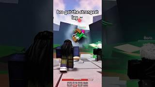 Bro got the strongest lag  Strongest Battlegrounds #roblox #robloxshorts #onepunchman #anime