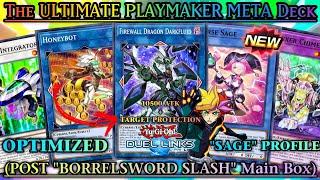 The ULTIMATE PLAYMAKER META Deck OPTIMIZED Firewall Dragon Darkfluid Deck DUEL LINKS