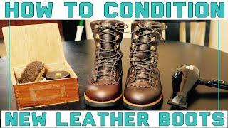 How To Condition New Leather Boots