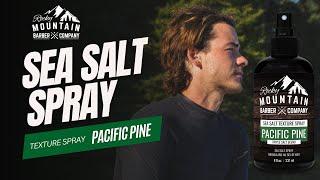 Pacific Pine Sea Salt Texture Spray by Rocky Mountain Barber Company