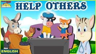 Help Others  Kids Stories in English  Moral Stories For Kids  English Moral Stories Ted And Zoe