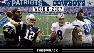 Most HYPED UP Dallas Regular Season Game Ever Patriots vs. Cowboys 2007 Week 6