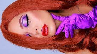 Sexy Glam Jessica Rabbit Makeup Tutorial  Halloween Makeup 2018