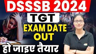 DSSSB Exam Calendar Out  DSSSB 2024 Calendar TGT Exam Date PRT Vacancy 2024 Update By Gargi Mam