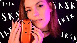 ASMR Tingly Tascam Tapping + Tk Sk & Relax Layered