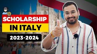 SCHOLARSHIPS IN ITALY  7500 EUROYEAR