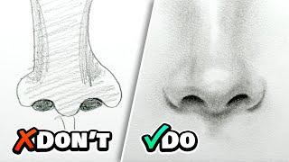 DOs and DON’Ts How to Draw a Realistic Nose