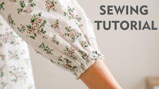 Sewing Tips And Tricks  Beautiful Sleeve Sewing Tutorial  Thuy Sewing