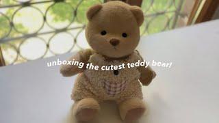 unboxing the cutest teddy bear in the world   w Get a Hug 