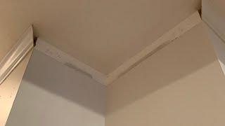 DIY Remove Crown Moulding