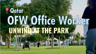 Park Stroll After Work to Unwind  Life in Qatar