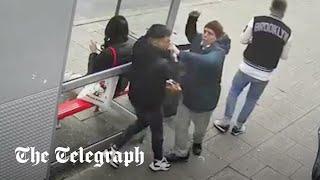 Brave pensioner fights off pick-pockets at bus stop in London