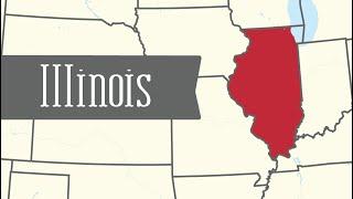 2 Minute Tour of Illinois 50 States for Kids - FreeSchool