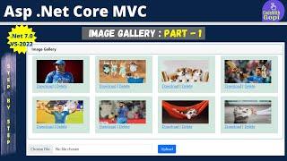 How to Design Image Gallery in ASP.NET CORE MVC  Image Gallery with asp.net Core MVC 7.0