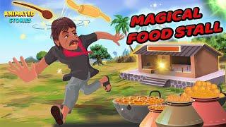 Magical Food Stall  English Moral Stories  English Fairy Tales  Heart Touching Story  Cartoon