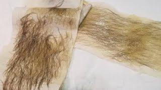 BRAZILIAN BIKINI LINE HARD WAXING FOR BEGINNERS#viral #brazilian #waxing #wax #bikiniline #sugaring