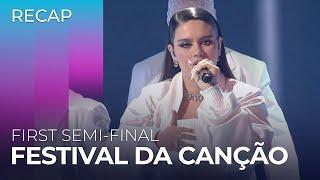 Festival da Canção 2024 Portugal  First Semi-Final  RECAP