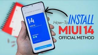 Install MIUI 14 Update Without Unlock Bootloader - No Data Wipe & Official Method हिन्दी