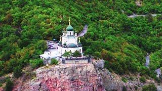 Воскресенская церковь Форос Крым в 4К