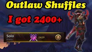 2400 on Outlaw  Outlaw Rogue PvP  WoW DF S4 10.2.7