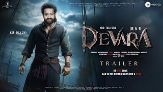 DEVARA Part 1 - Hindi Trailer  Jr. NTR  Saif Ali Khan  Jahnavi Kapoor  Koratala Shiva 10 oct 24
