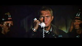 OH SHIT at The Towering Inferno Steve McQueen at his best