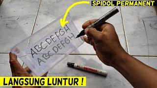 Cara Hilangkan Tulisan Spidol Permanent ‍