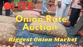 Yeshwanthpur Onion Market Rate Today Auction Live  Onion Price Today in India #onion #live