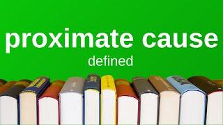 Proximate Cause  Explained Simply Torts