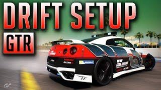 Nissan GTR Drift Setup  Build Gran Turismo Sport GT Sport